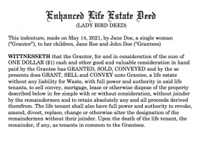 lady bird deed in florida lady bird deed in florida